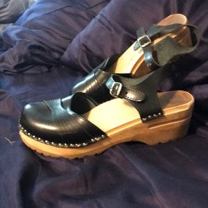 Troentorp Black Clog maryjane